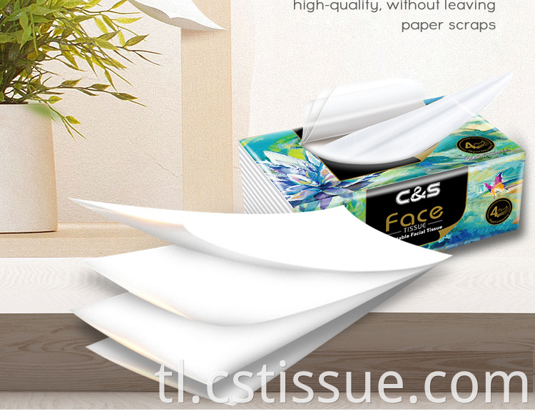 Birhen na kahoy na Pulp Toilet Paper Soft Ultrathick Paper Towels Oil Painting Facial Tissue